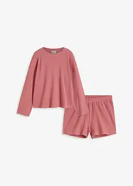 Loungewear huispak met short van jersey, bonprix