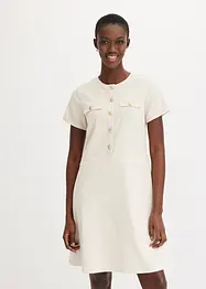 Mini jurk met licht uitlopende rok, bonprix