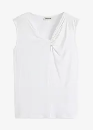 Jersey top met twist, bonprix