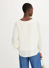 Chiffon tuniek met strass, bonprix