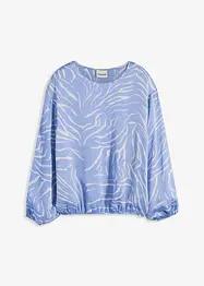 Gedessineerde tuniek van satijn, bonprix