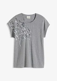 Shirt met pailletten, bonprix