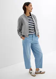 Ballonjeans mid waist, cropped, bonprix