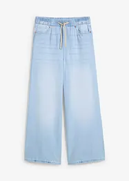 Wide leg jeans, mid waist, comfortabele band, bonprix