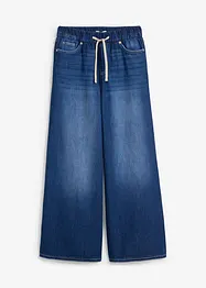 Wide leg jeans, mid waist, comfortabele band, bonprix