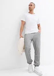 Joggingbroek in een verwassen look, bonprix