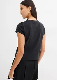 Kort T-shirt met print, bonprix