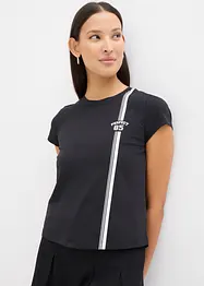 Kort T-shirt met print, bonprix