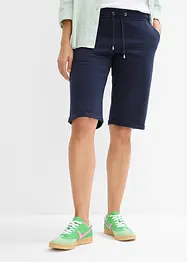 Sweatbermuda met turn-up, bonprix