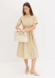 Jurk van elastische katoenmix, bonprix