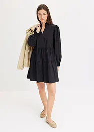 Mini jurk met volants, bonprix