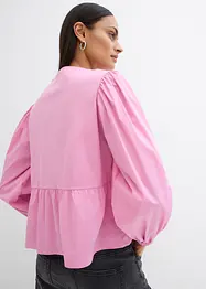 Blouse met lussen, bonprix