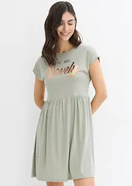 Gedessineerde shirtjurk van viscosemix, bonprix
