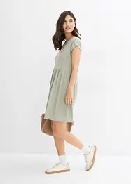 Gedessineerde shirtjurk van viscosemix, bonprix