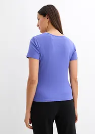 Geribd shirt van biologisch katoen (set van 2), bonprix
