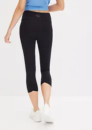 Comfortabele capri legging met smartphone zakje, sneldrogend, bonprix