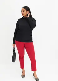 Longsleeve van crêpe, bonprix