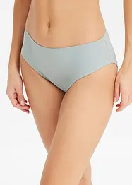Microvezel maxislip, geribd (set van 4), bonprix