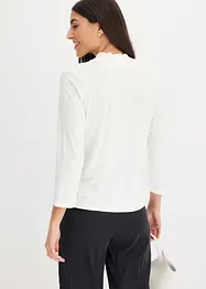 Shirt met 3/4 mouwen en twist, bonprix