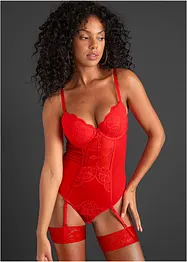 Stringbody met beugels, bonprix