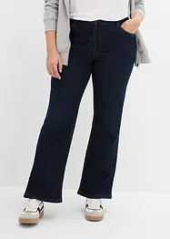 Stretch jeans mid waist, bootcut, bonprix