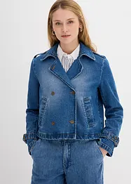 Spijkerjasje in trenchlook, bonprix