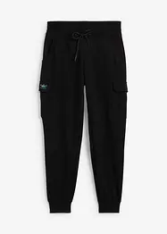 Joggingbroek met cargozakken, cropped, bonprix