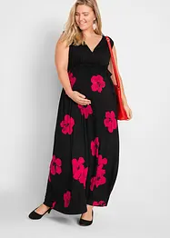 2-in-1 jersey zwangerschapsjurk/voedingsjurk met viscose, bonprix