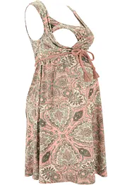 Zwangerschapsjurk/voedingsjurk met viscose, bonprix