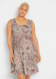 Zwangerschapsjurk/voedingsjurk met viscose, bonprix