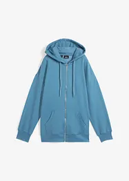 Oversized sweatvest met capuchon, bonprix