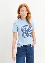 T-shirt met bloemenprint, bonprix