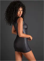 Wetlook jurk met ritsluiting, VENUS