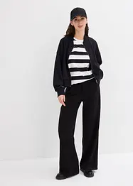 Oversized bomber met viscose, bonprix