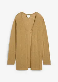 Gebreid vest van slub garen, bonprix