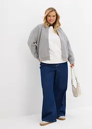 Oversized sweater van katoen, bonprix