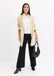 Twill broek met sierknopen, bonprix