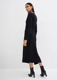 Asymmetrische midi-jurk van viscosemix, bonprix