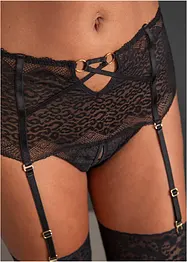Taillestring ouvert met jarretels, VENUS