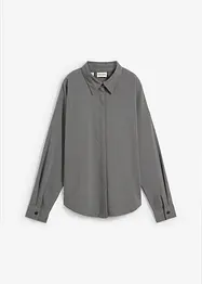 Omkeerbare oversized blouse van viscosemix, bonprix