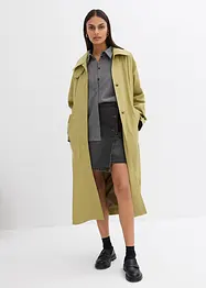 Omkeerbare oversized blouse van viscosemix, bonprix