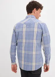 Overhemd van puur katoen met lange mouwen (set van 2), bonprix