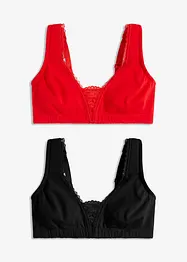 T-shirt bh zonder beugels (set van 2), bonprix
