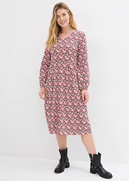 Midi jurk van katoen-jersey, bonprix