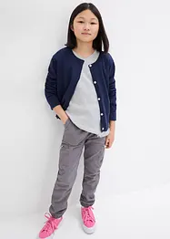 Geribd longsleeve van biologisch katoen (set van 2), bonprix