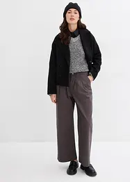 Twill broek cropped, bonprix