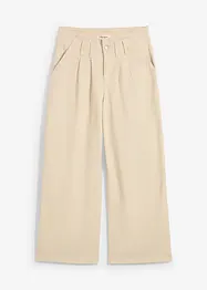 Twill broek cropped, bonprix