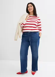 Straight jeans, high waist, bonprix