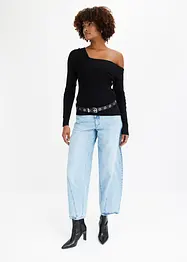 Korte off shoulder trui, bonprix