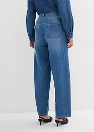 Ballonjeans met knopen, mid waist, bonprix